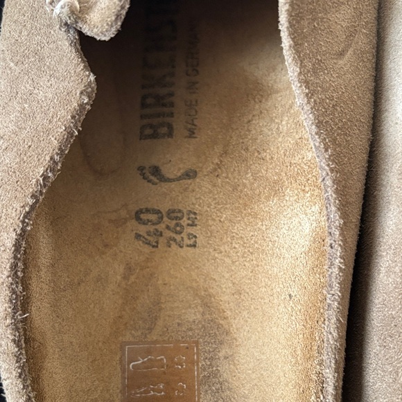 Birkenstock Men's Brown Suede Loafers - Picture 5 of 7
